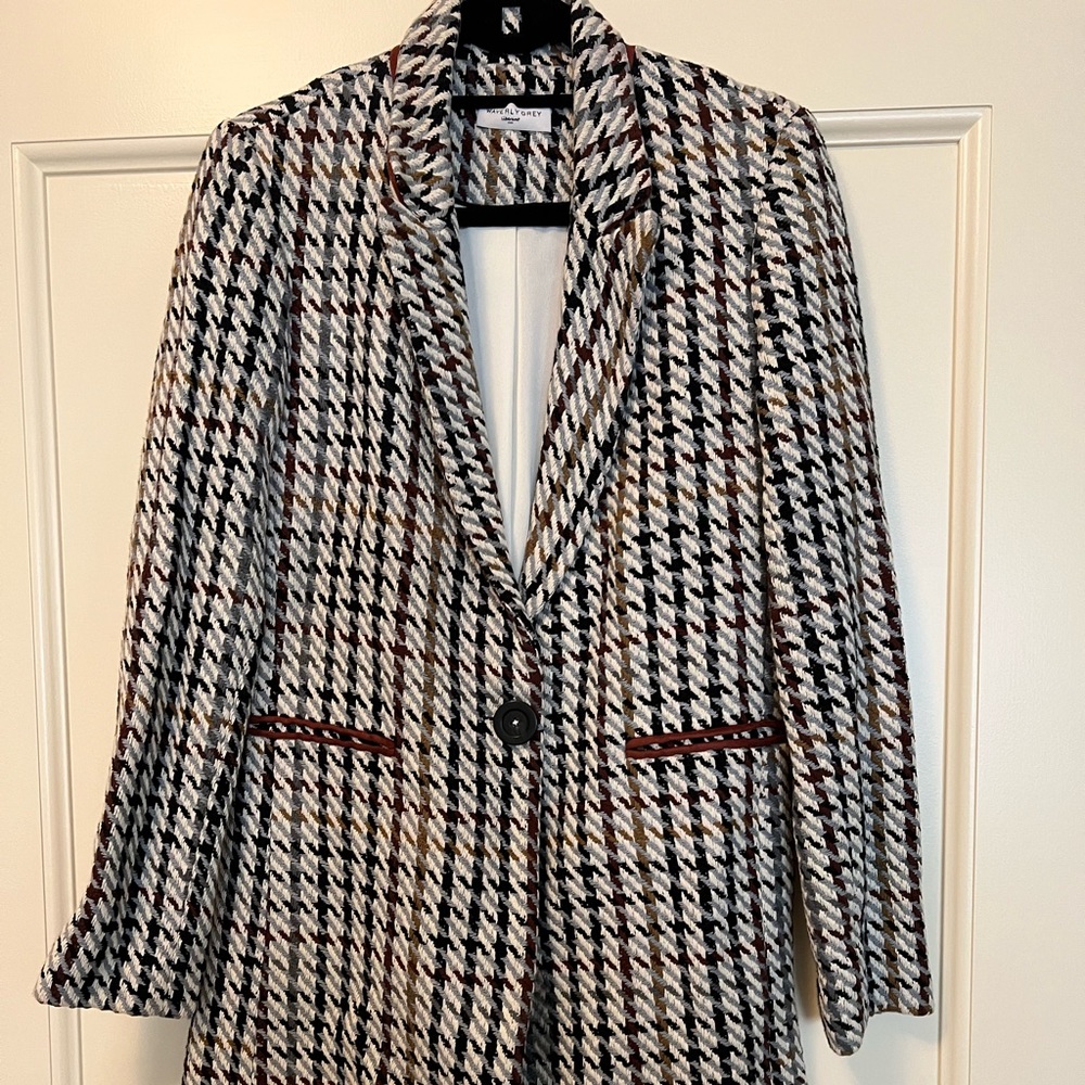 Multi color tweed jacket